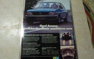 Opel Ascona -78 mainos