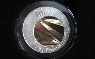 Suomi 50 € 2012 World Design Capital - kultahopeaeuro