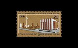 DDR 2542 ** Interparlamentaarinen konferenssi (1980)