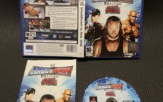 WWE SmackDown Vs Raw 2008 PS2 CiB