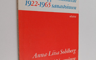 Ranskan kielen ylioppilastehtävät 1922-1965