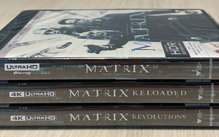 MATRIX-trilogia (1999-2003) 4K Ultra HD + Blu-ray (UUSI)