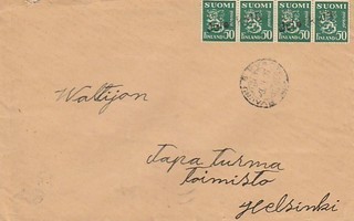 1937, Kirje Postivaunu 8, rivileima Joloskylä