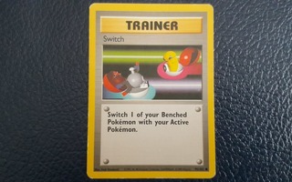 Switch - Trainer 95/102 1999 Pokemon kortti