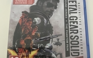 PS4 - Metal Gear Solid V The Definitive Experience *uusi*
