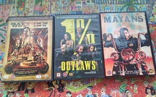 The Baytown outlaws & Outlaws & Mayans M.C dvd