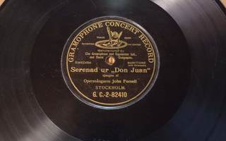 John Forsell – Serenad Ur „Don Juan“.V.1905, YKSIPUOLEINEN