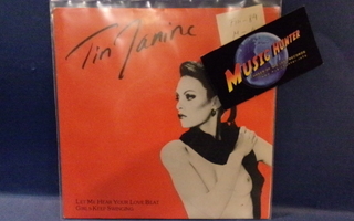 TIN JANINE - LET ME HEAR YOUR LOVE BEAT M-/M- FIN -84 7"