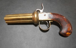 Slag lock revolver