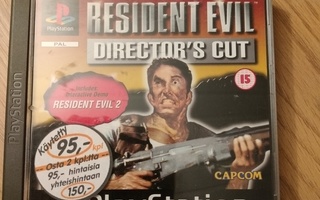 Ps1 Resident Evil Director's Cut CIB