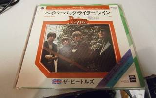 THE BEATLES - PAPERBACK WRITER/RAIN 7'' VINYYLI JAPANI M-/M-