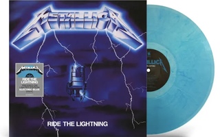 METALLICA : Ride The Lighting - LP, LTD Electric Blue ( uusi