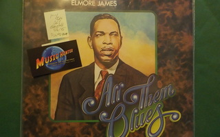 ELMORE JAMES - ALL THEM BLUES - GATEFOLD UK 1975 M-/EX+ 2LP