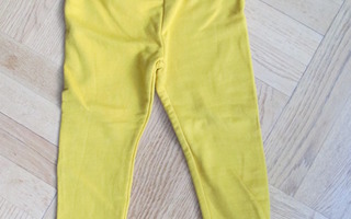 MEE TOO keltaiset housut / legginsit koko 92 . Uudet!