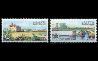 Malta 554-5 ** Europa (1977)