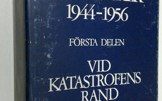 J. K. Paasikivi : J. K. Paasikivis dagböcker 1944-1956  F...