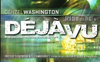 dvd, Deja vu (Denzel Washington) [sci-fi, trilleri]
