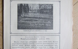KYMENLAAKSON VARTIO NO 12 1923 SUOJELUSKUNTALEHTI