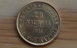 Suomi, Kulta 20 markkaa 1912 , Nikolai II