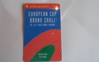 PUHELINKORTTI EUROPEAN CUP BRUNO ZAULI