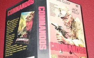 VHS Commandos ( Castle FI ) Lee Van Cleef