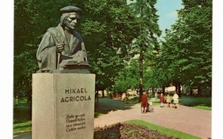 Lahti: Mikael Agricolan  muistomerkki