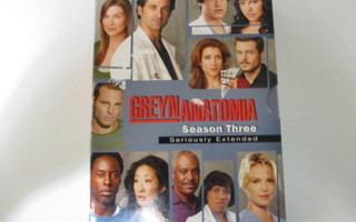 DVD GREYN ANATOMIA KAUSI 3