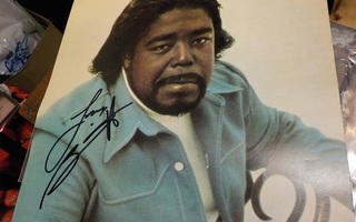 BARRY WHITE KUVA ITSE MESTARIN NIMMARILLA