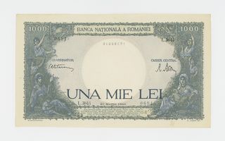 Romania 1 000 Lei 20.3.1945 P52, XF