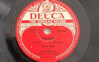 Savikiekko 1948 - Henry Theel - Decca SD 5006