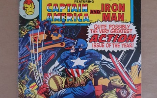 Sarjakuvakirja Marvel Captain America & Iron Man #3
