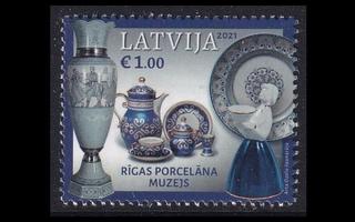 Latvia 1134 ** Posliinimuseo (2021)