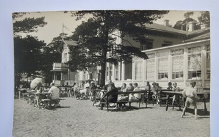 VANHA Valokuva Postikortti Hanko 1920-l