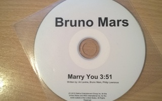 Bruno Mars - Marry You CDS