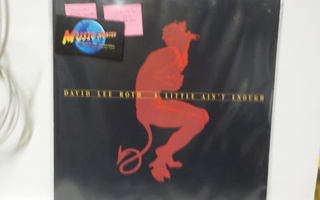 DAVID LEE ROTH - A LITTLE AINT ENOUGH M-/EX+ SAKSA 1991 LP +