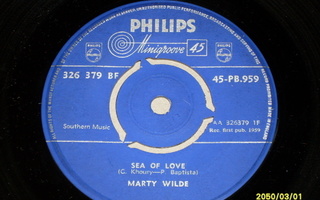 7" MARTY WILDE - Sea Of Love - 1959 single rockabilly EX