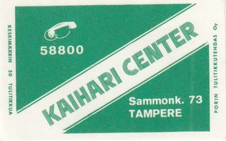 Tampere, Kaihari Center   b348