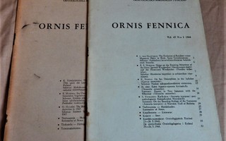 SLY : Ornis Fennica 1/1968 ja 2/1968