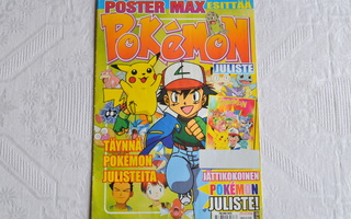 Pokemon juliste-lehti 90-luku (8 julistetta)