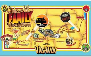NATIONAL LAMPOON´S VACATION MAP TOWEL	(40 324)	pyyhe 30 x 60