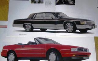 1990 Cadillac PRESTIGE esite - KUIN UUSI - Allante - 86 siv