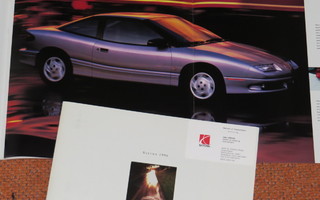 1996 Saturn PRESTIGE esite - KUIN UUSI - 48 sivua