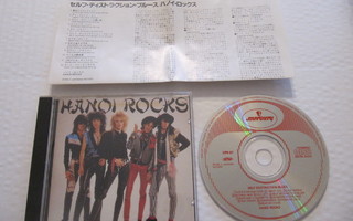 Hanoi Rocks Self Destruction Blues Japanilainen CD