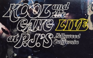 LP-LEVY: KOOL AND THE GANG : LIVE  AT P.J.S HOLLYWOOD CALIF