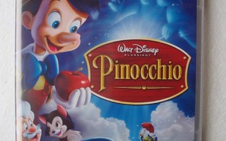 Pinokkio Disney klassikko (DVD, uusi) animaatio