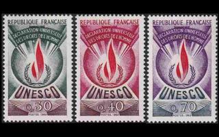 Unesco 9-11 ** Ihmisoikeuksien julistus (1969)