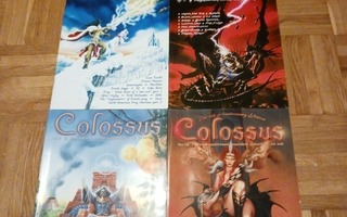 Colossus lehdet 12,14,15,16 progressiivinen rock