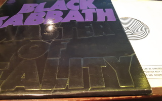 BLACK SABBATH-MASTER OF  REALITY Embossed Box Sleeve LP