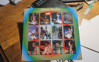 Jimmy Hendrix postimerkki aihio tms v. 2000