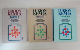 Lukion kemia, 3 kirjaa